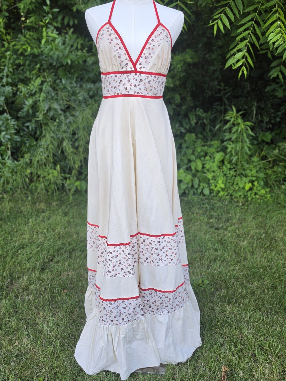 GUNNE SAX Calico Prairie Dress